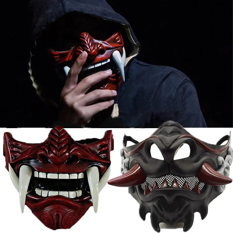 Japanese Samurai Masks