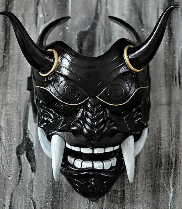 Traditional Japanese Oni Mask