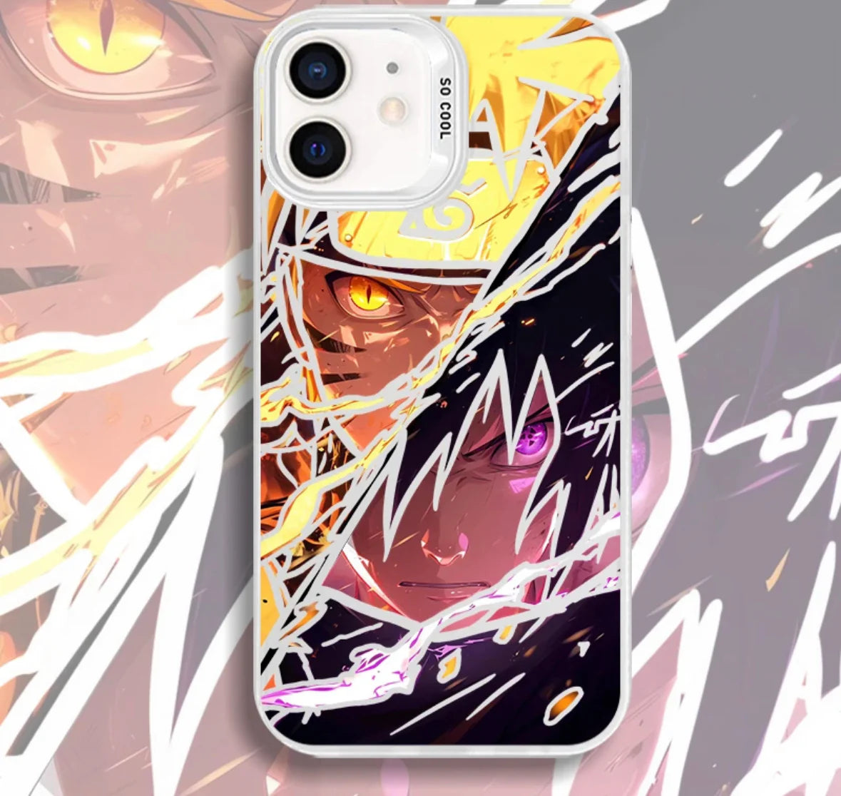 Naruto - Naruto et Sasuke Coque Pour Téléphones