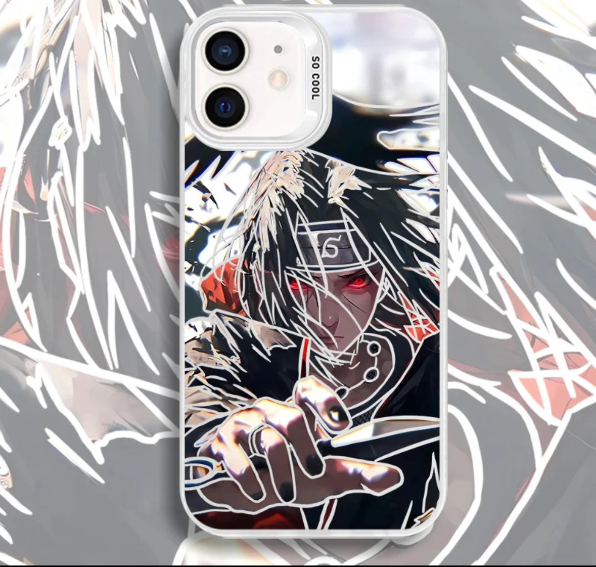 Coque de téléphone Naruto-Itachi