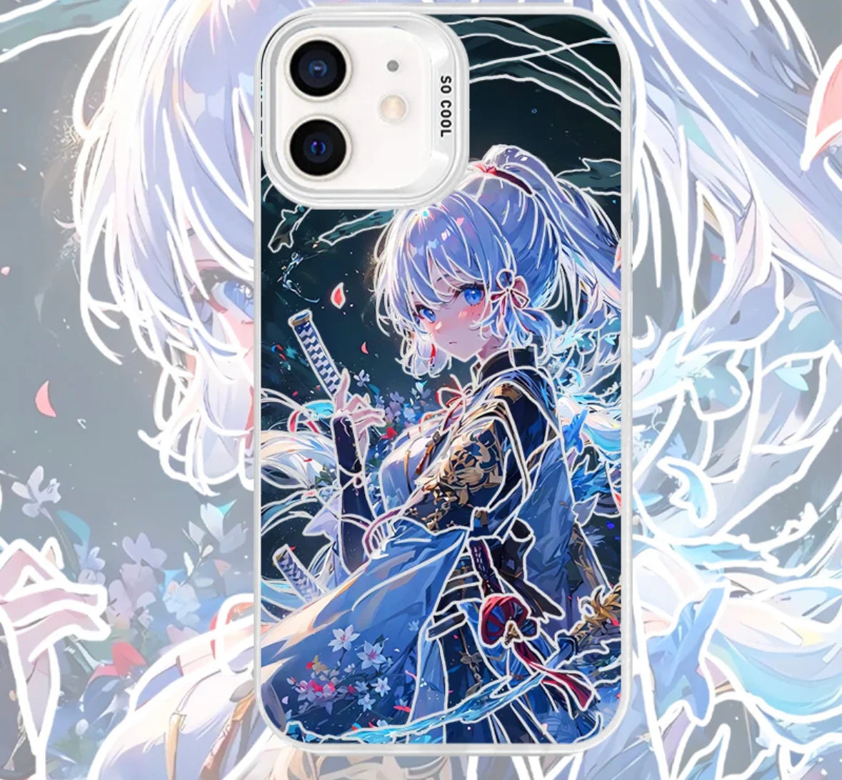 Genshin Impact - Kamisato Ayaka Coque Pour Téléphones