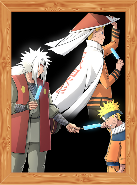 Naruto - Naruto & Jiraya