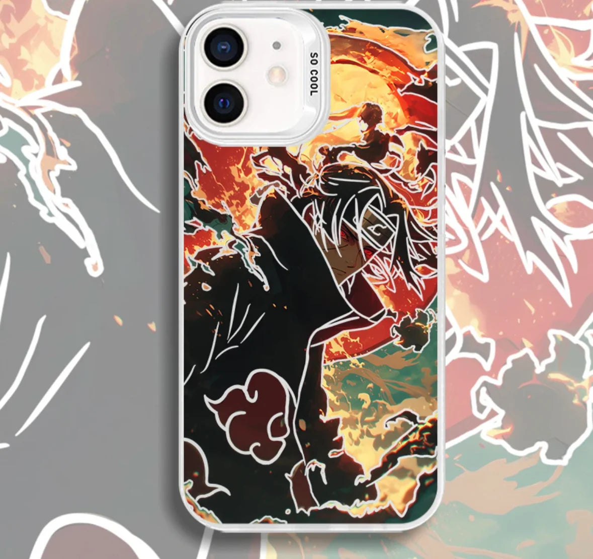 Coque de téléphone Naruto-Itachi