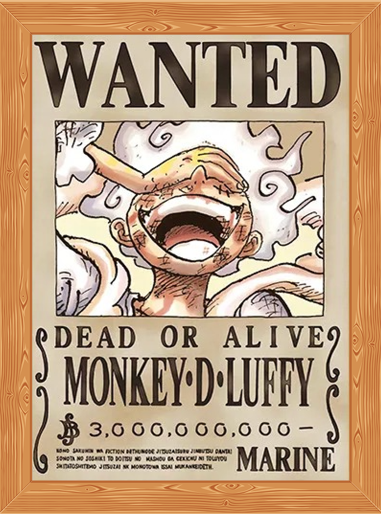 One Piece - Monkey D. Luffy: 3 Billion Bounty